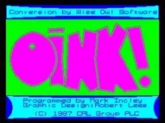 Oink! – Piggy Tales (1987)(CRL Group) Rom